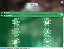 Tablet Screenshot of mbc.ch